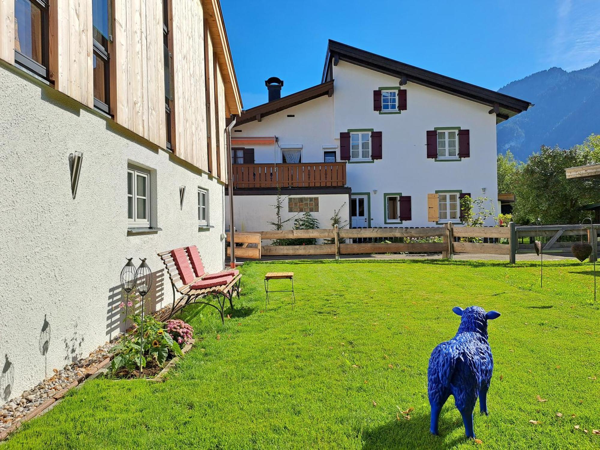 Ferienwohnungen Im Lueftlmalereck, Mussldomahaus Oberammergau Exterior photo